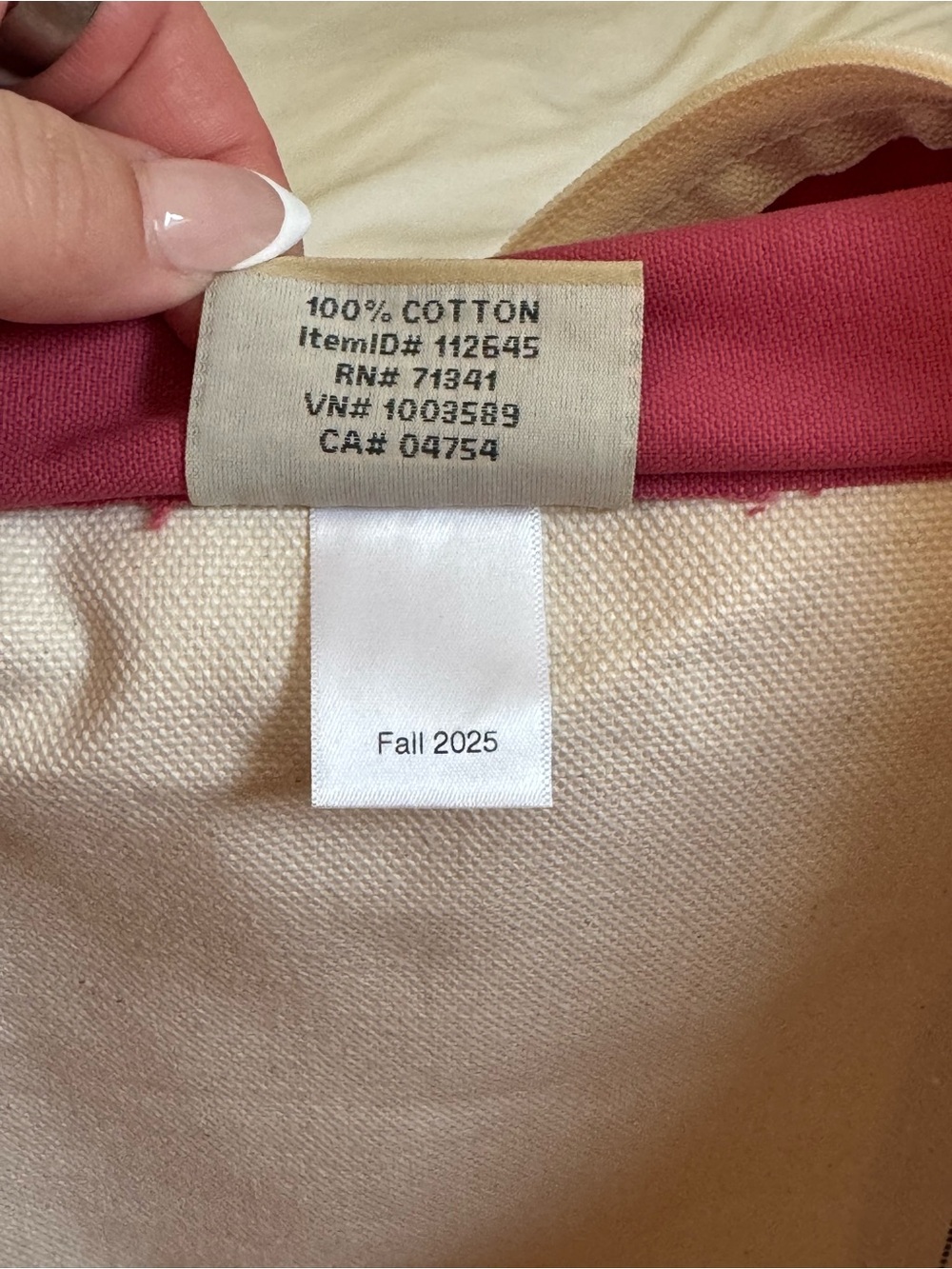 llbean boat&tote size L, regular handles - Picture 7 of 9